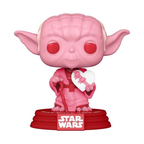 Figurine Funko Pop ! N°421 - Star Wars - Valentines - Yoda W/heart